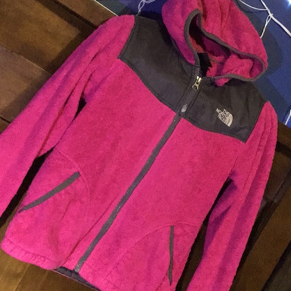 Girls Northface Zip-Up Jacket